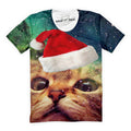 Christmas Cat Takes a Selfie T-Shirt