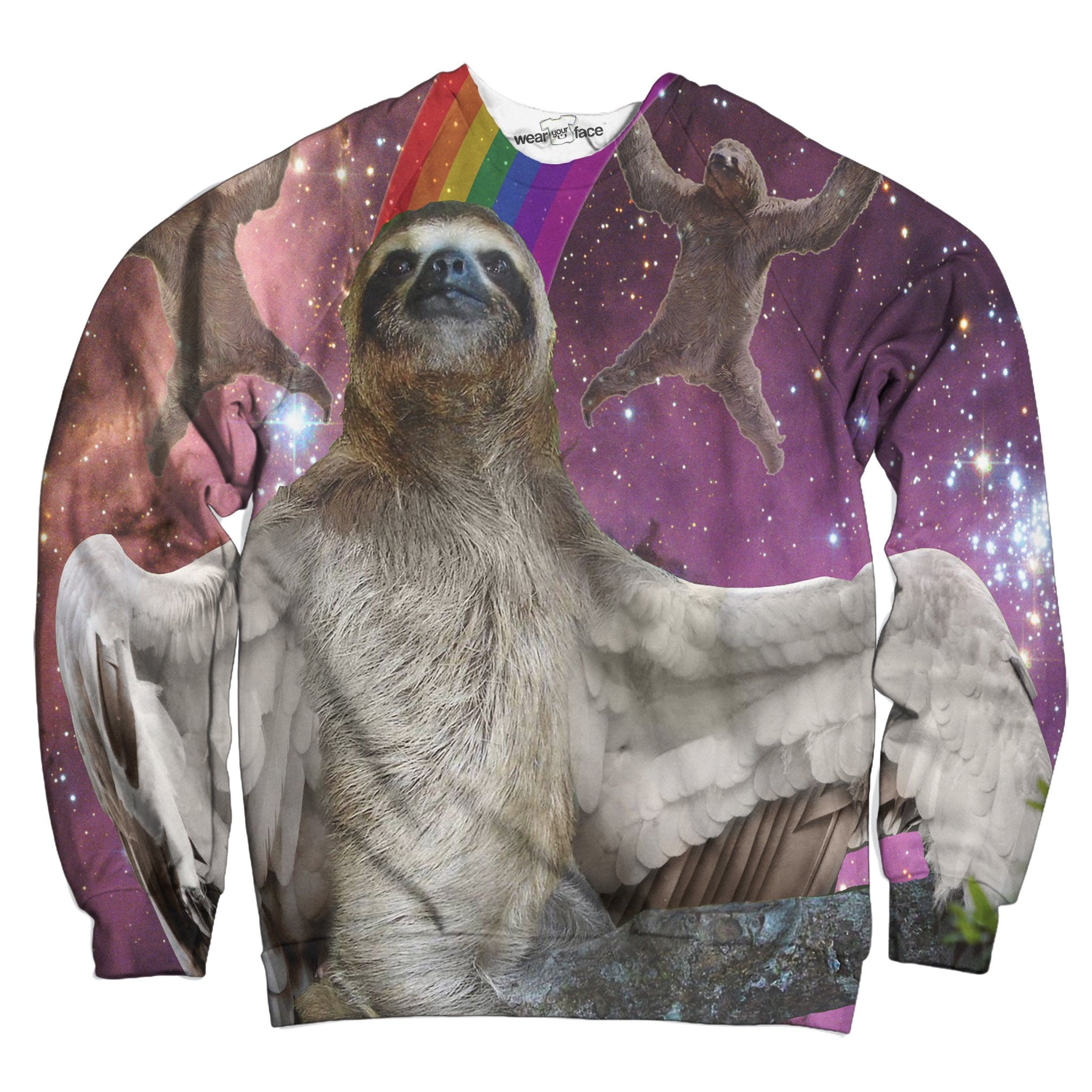 Sloths Can Fly Sweatshirt