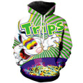 Trips Trippy Trix Rabbit Psychedelic Hoodie