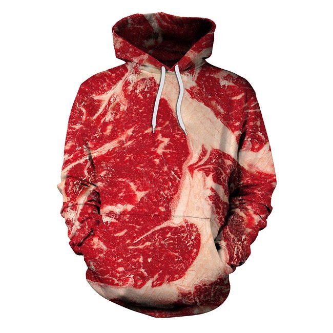 Beef Raw Meat Hoodie