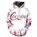 Cocaine 3D Print Hoodie