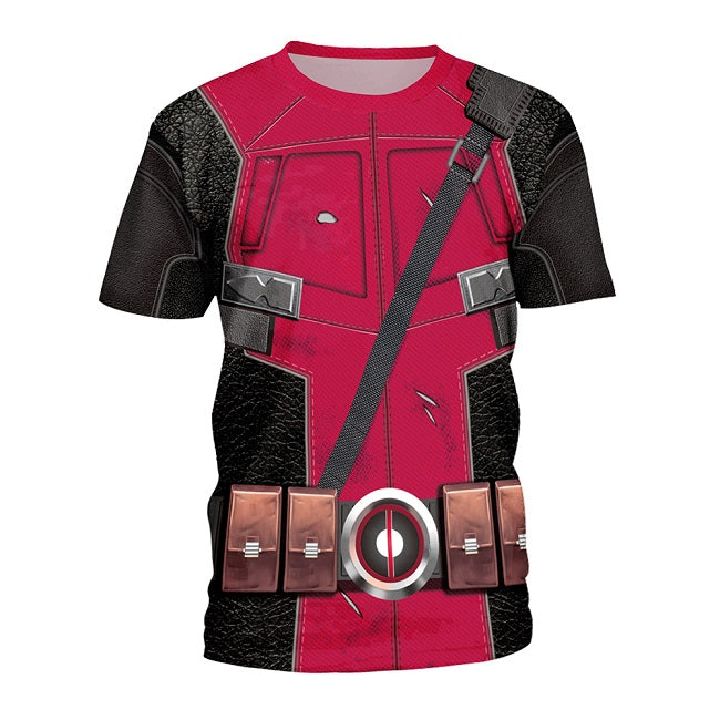 Printed Armor Style T-Shirt