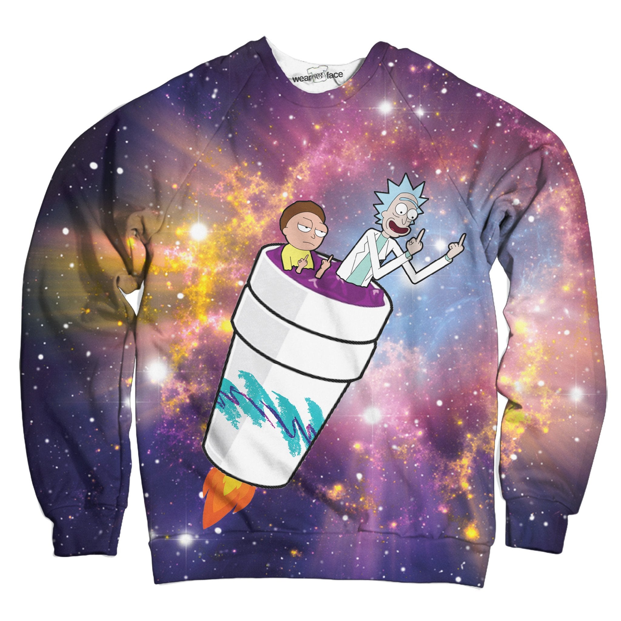 Rick and Morty Take Off Sweatshirt