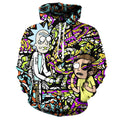 Rick and Morty Wrapped Up Hoodie