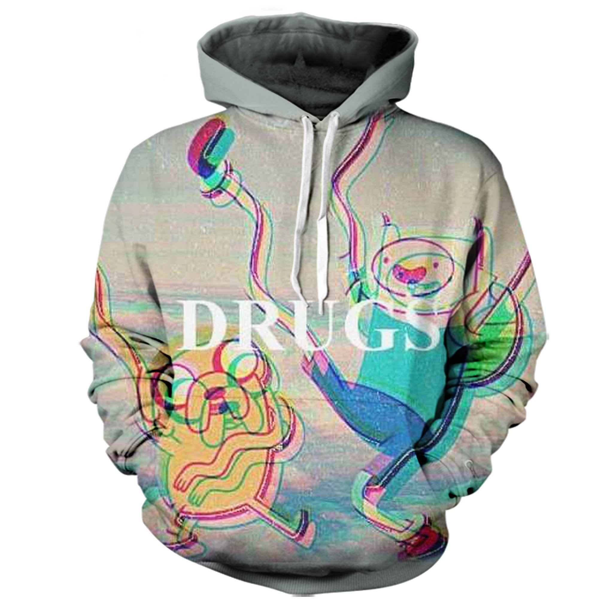 Adventure Time Drugs Hoodie