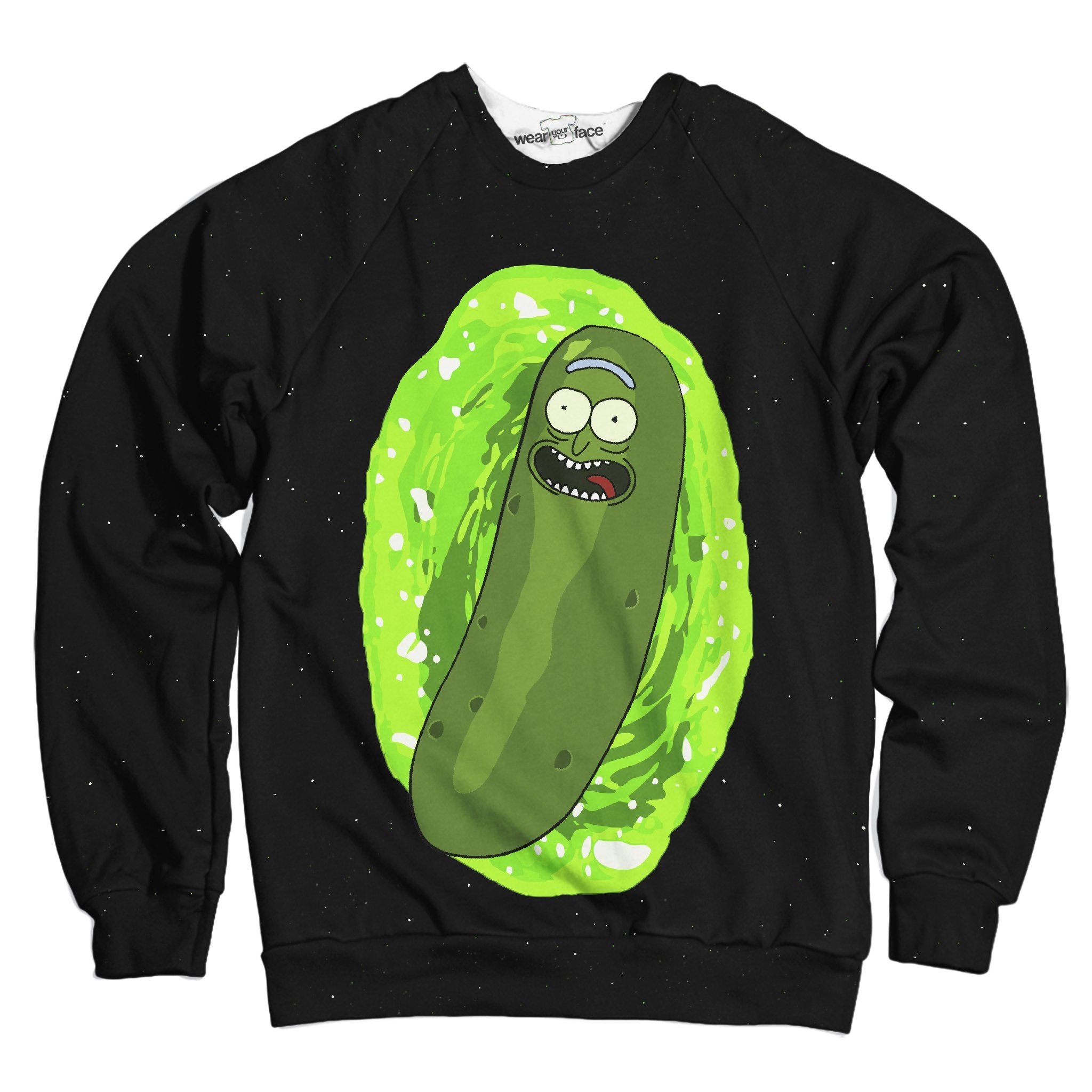 Pickle Rick Vortex Sweatshirt