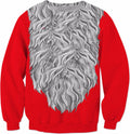 Santa Beard Crewneck Sweatshirt