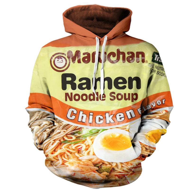 Ramen Chicken Noodle Soup Hoodie