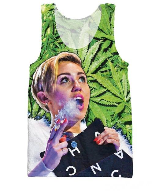Smoking Cyrus Tank Top