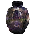 Bear Big Face Hoodie