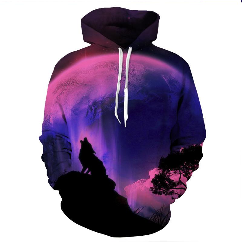 Howling Wolf Hoodie