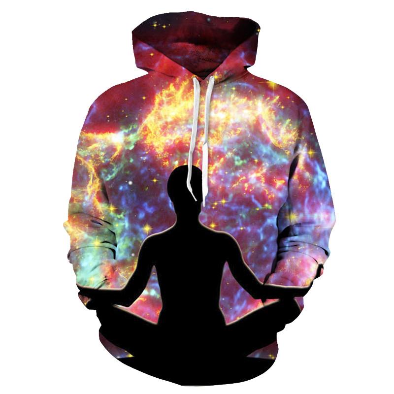 Meditation Galaxy Hoodie