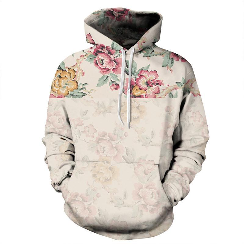 Floral Hoodie