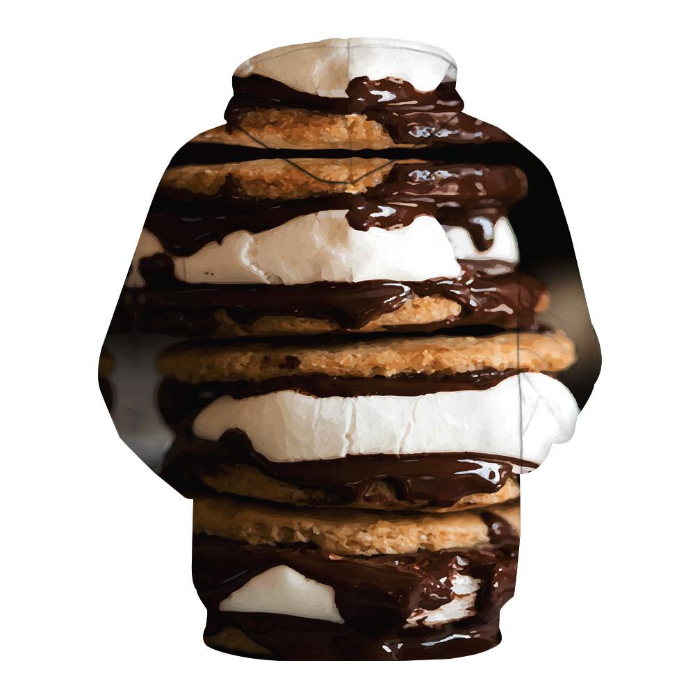 Dark Chocolate Digestive Biscuit S'mores Hoodie