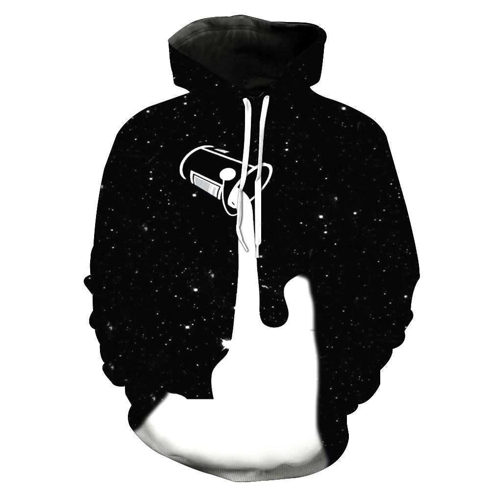 Painting Over The Stars Hoodie