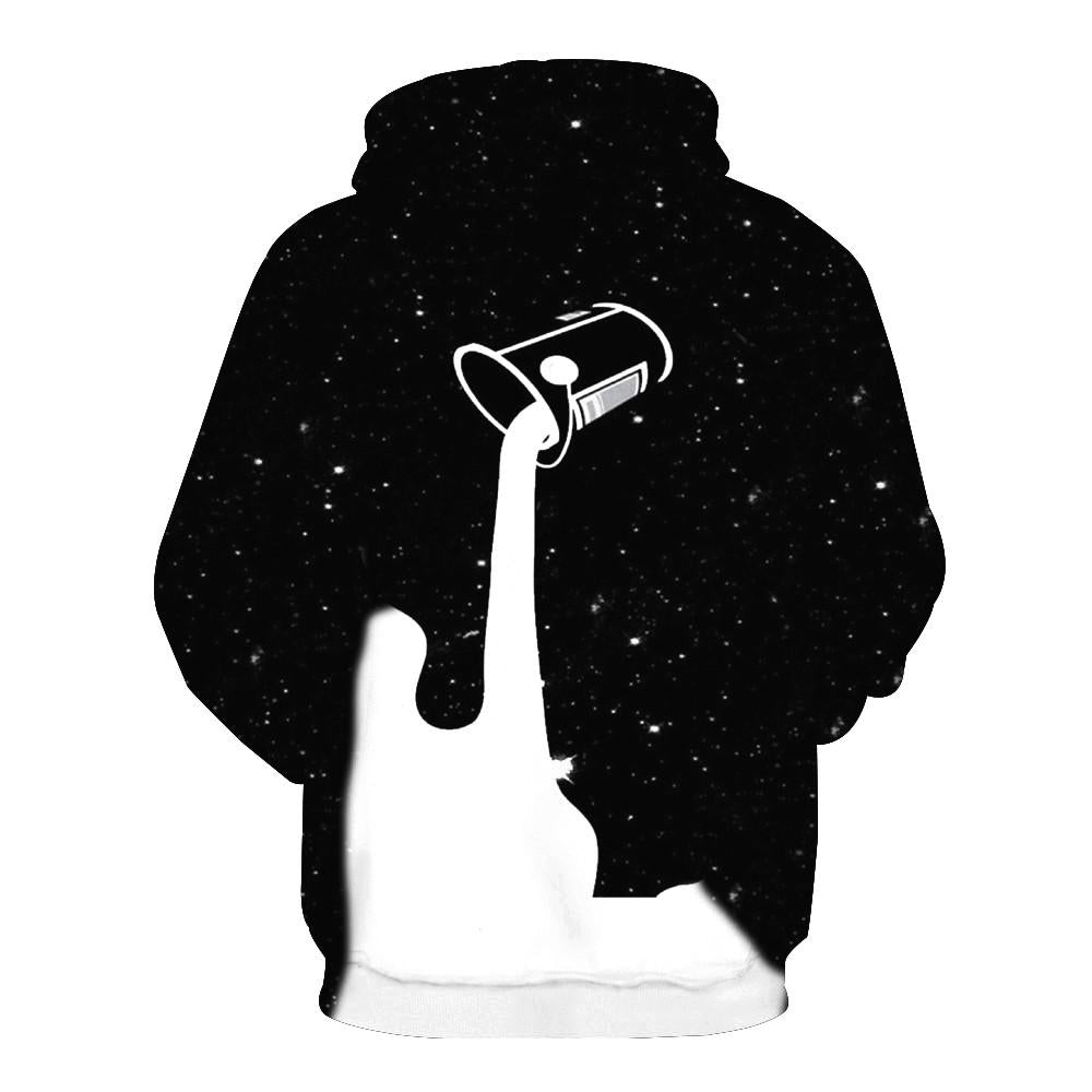 Painting Over The Stars Hoodie