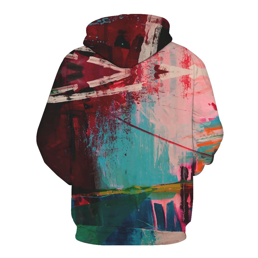 Oil Pastels Painting Hoodie