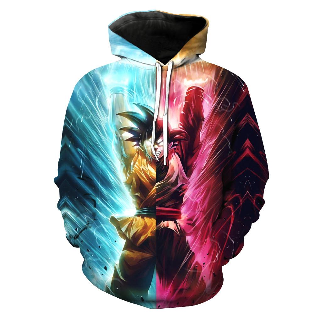 Goku VS Goku Black Hoodie