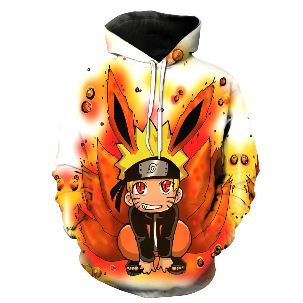 Kurama Naruto Chibi Hoodie