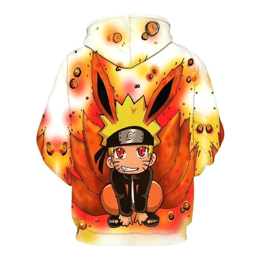 Kurama Naruto Chibi Hoodie
