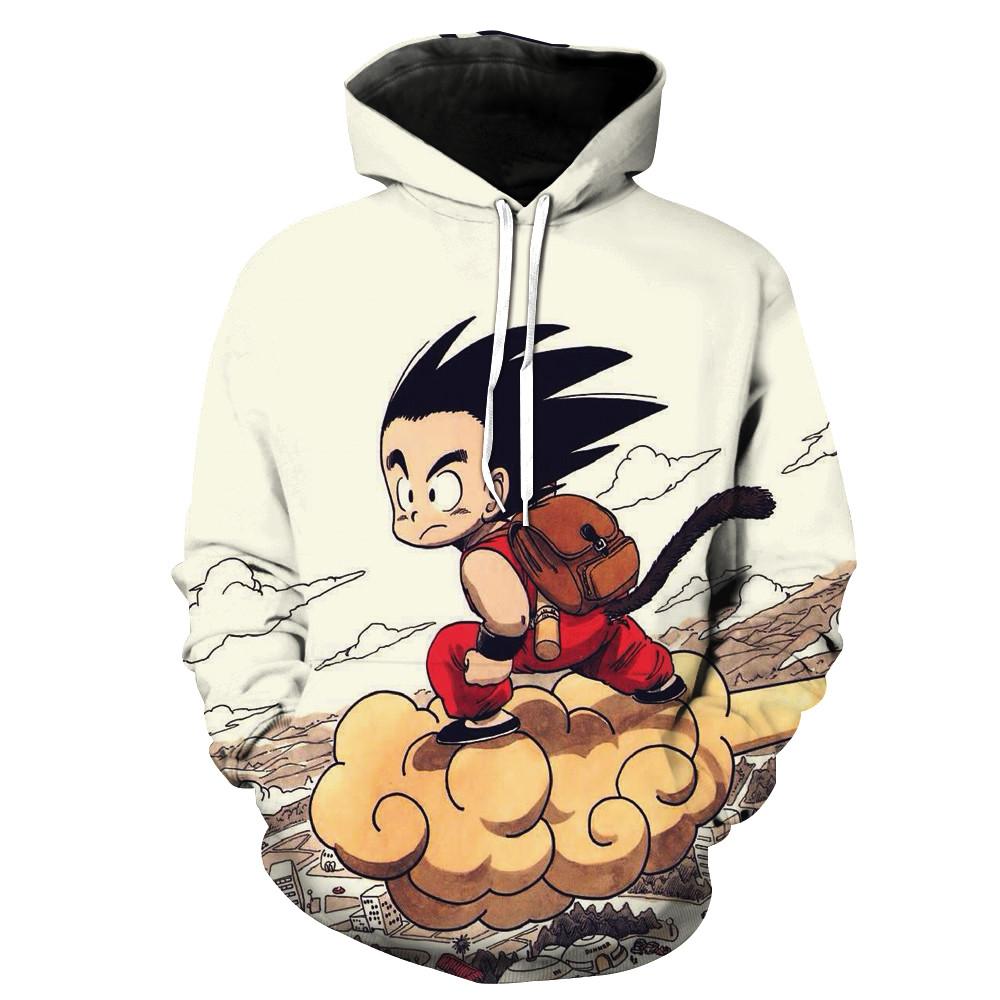 Kid Goku & Flying Nimbus Hoodie