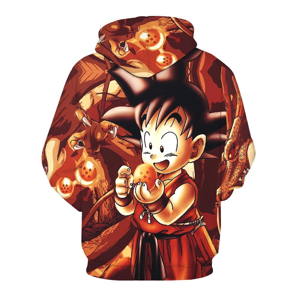 Kid Goku & The Dragon Balls Hoodie