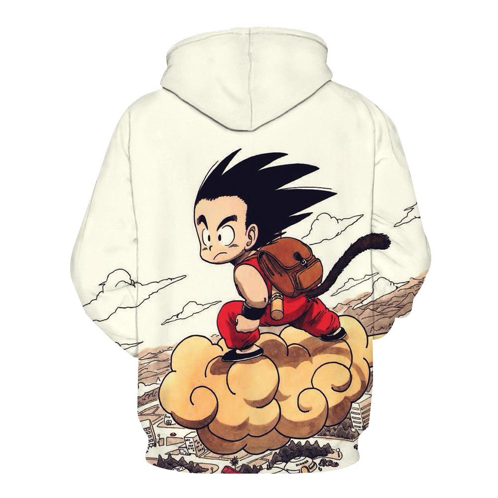 Kid Goku & Flying Nimbus Hoodie