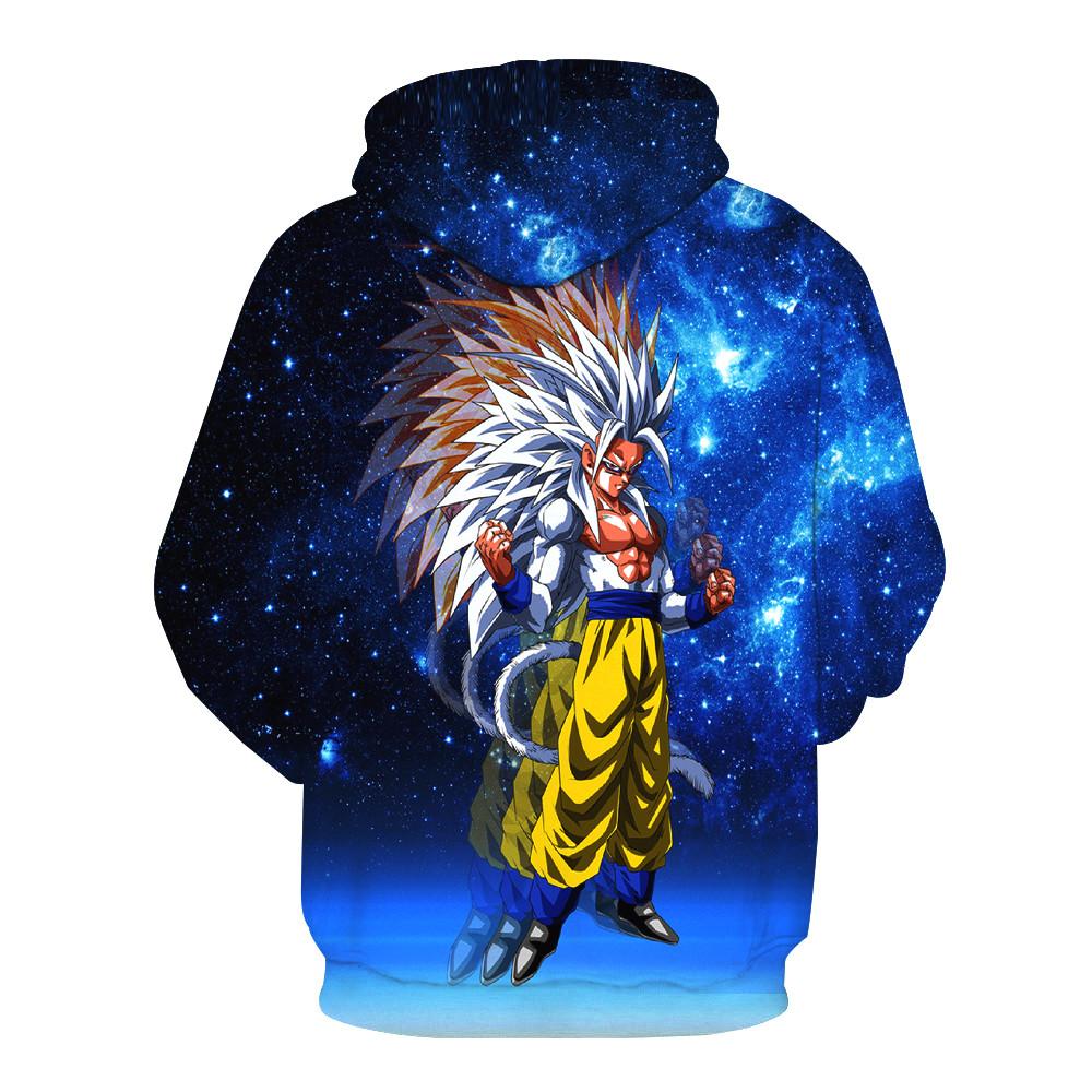 Super Saiyan 5 Goku In Space Hoodie