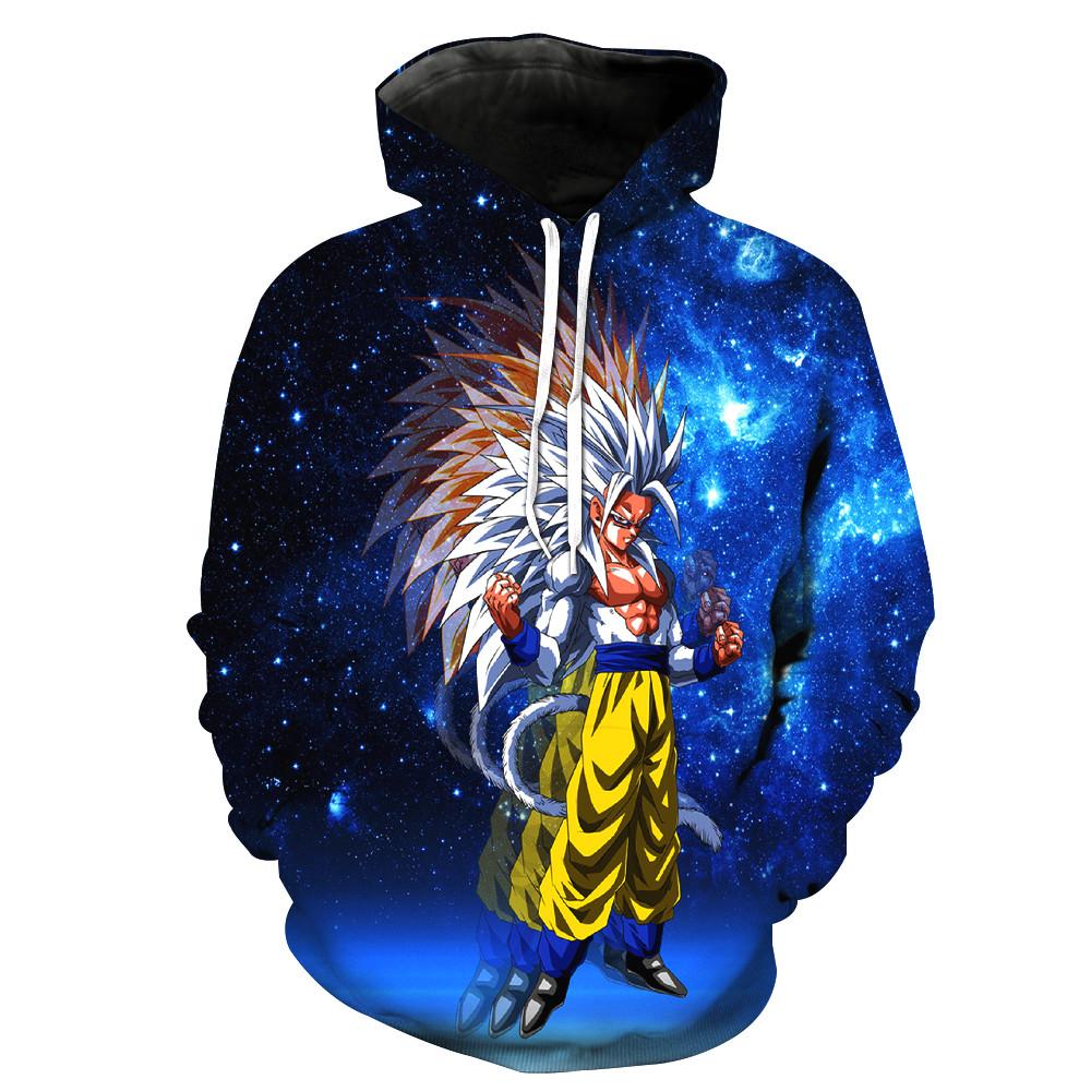 Super Saiyan 5 Goku In Space Hoodie
