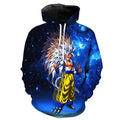 Super Saiyan 5 Goku In Space Hoodie