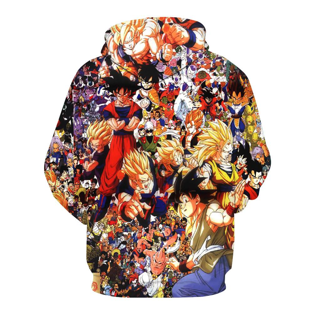 Dragon Ball Z Collage Hoodie