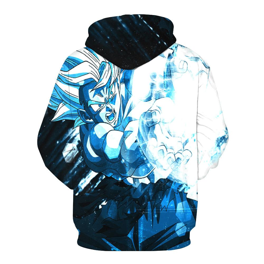 Super Saiyan Goku Kamehameha Hoodie