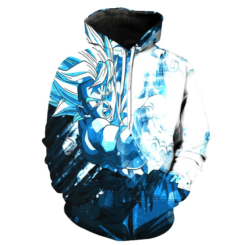 Super Saiyan Goku Kamehameha Hoodie