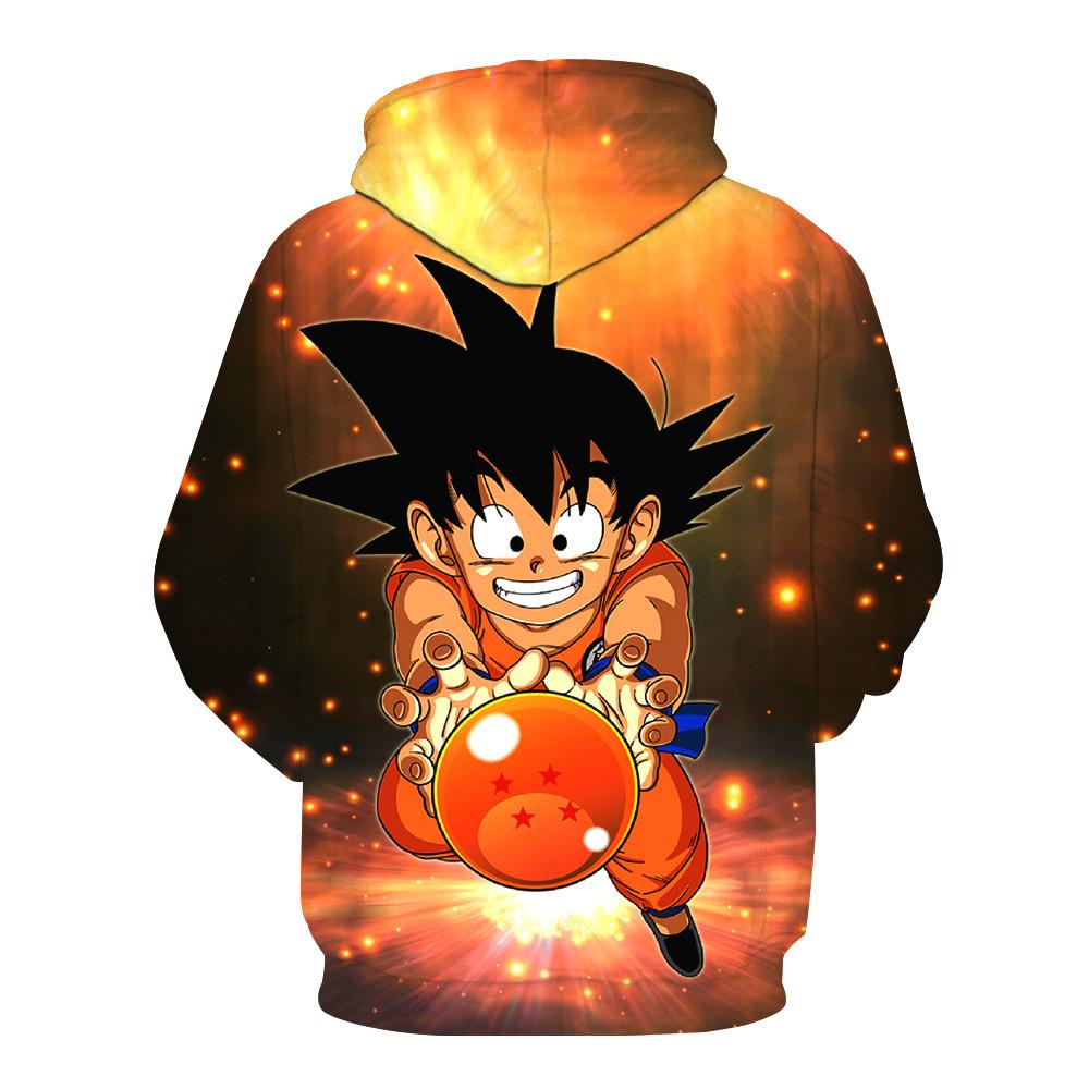 Kid Goku & The 4 Star Dragon Ball Hoodie