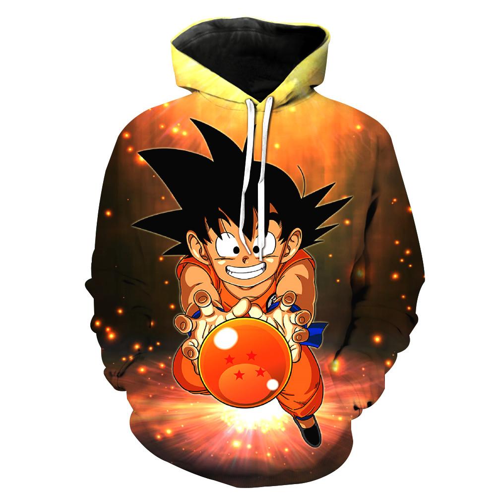Kid Goku & The 4 Star Dragon Ball Hoodie