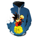 Kid Goku & Flying Nimbus V2 Hoodie