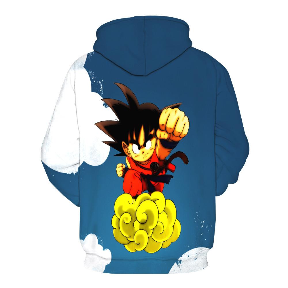 Kid Goku & Flying Nimbus V2 Hoodie