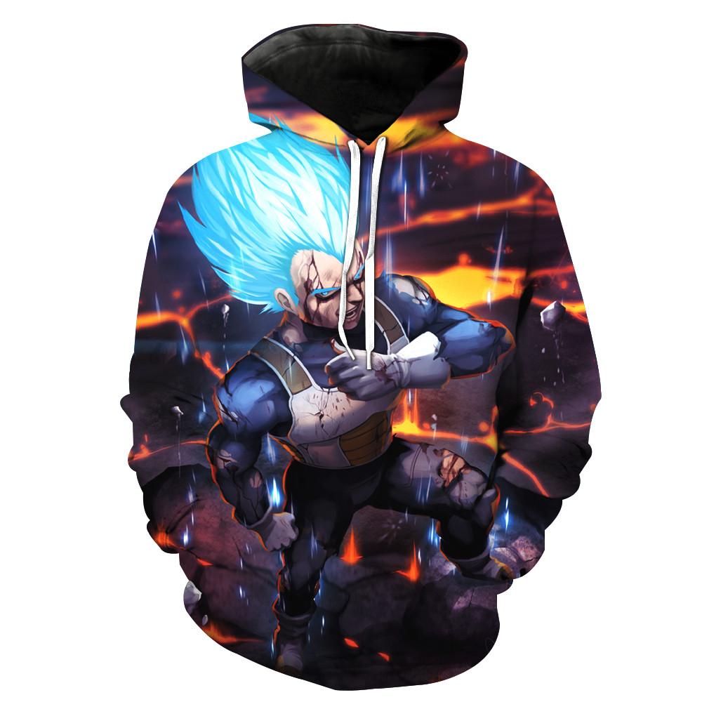 Super Saiyan God Vegeta Hoodie