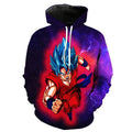 Super Saiyan God Goku Hoodie