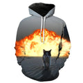 Action Cat Hoodie