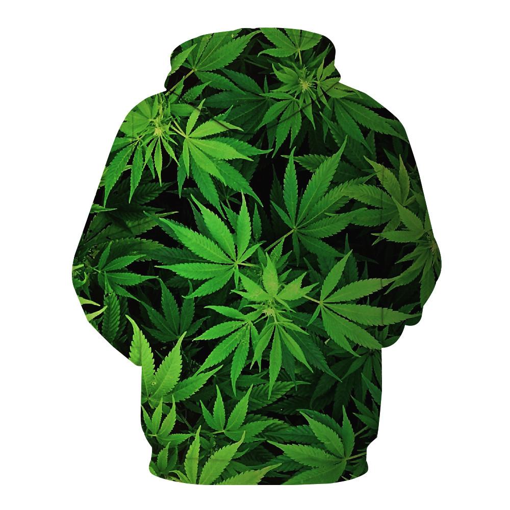 Weed Leaf Collage V2 Hoodie