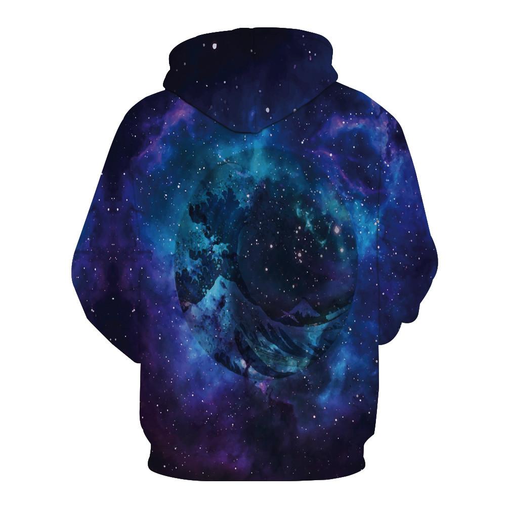 Space Wave Hoodie