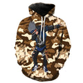 Dabbing Kakashi Khaki Hoodie