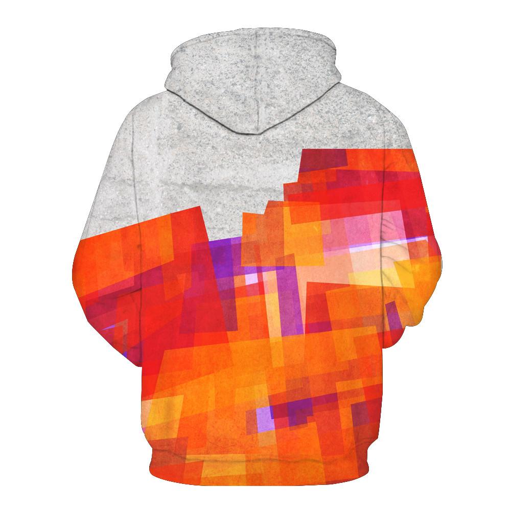Orange Boxes Hoodie