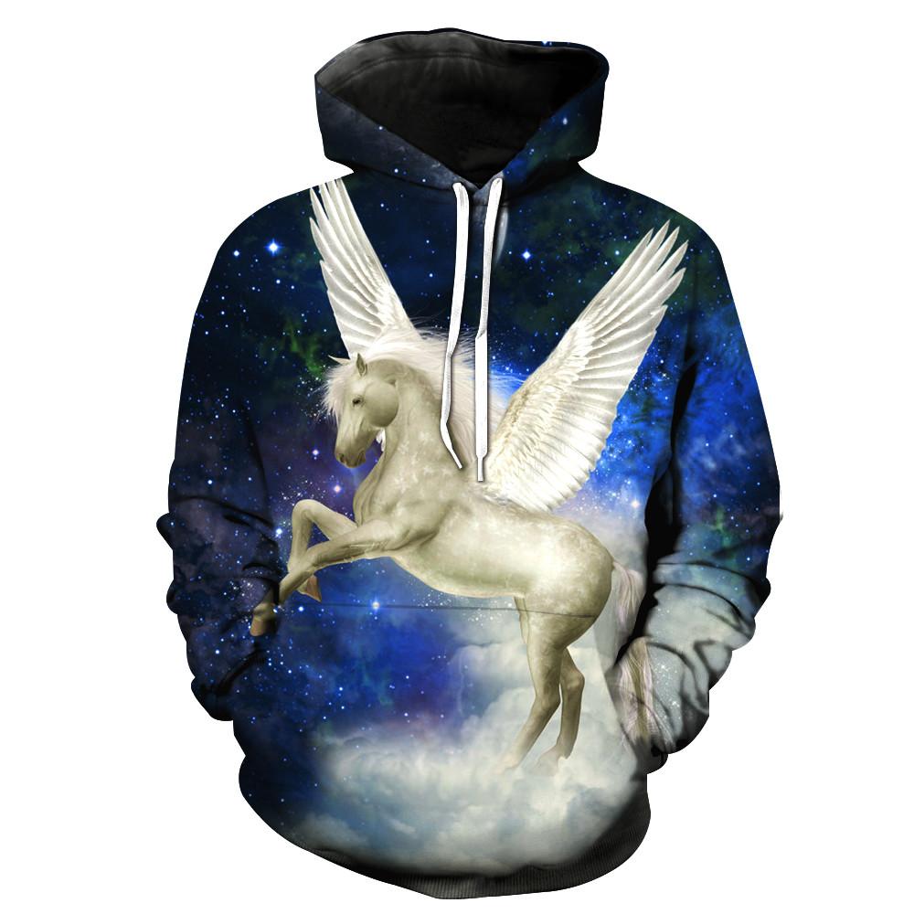 Pegasus In Space Hoodie