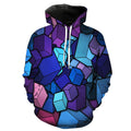 Neon Cubes Hoodie