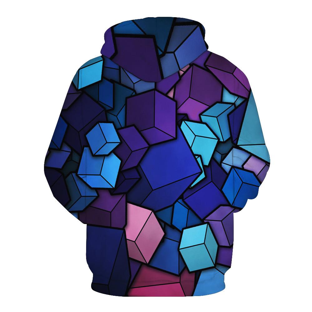 Neon Cubes Hoodie
