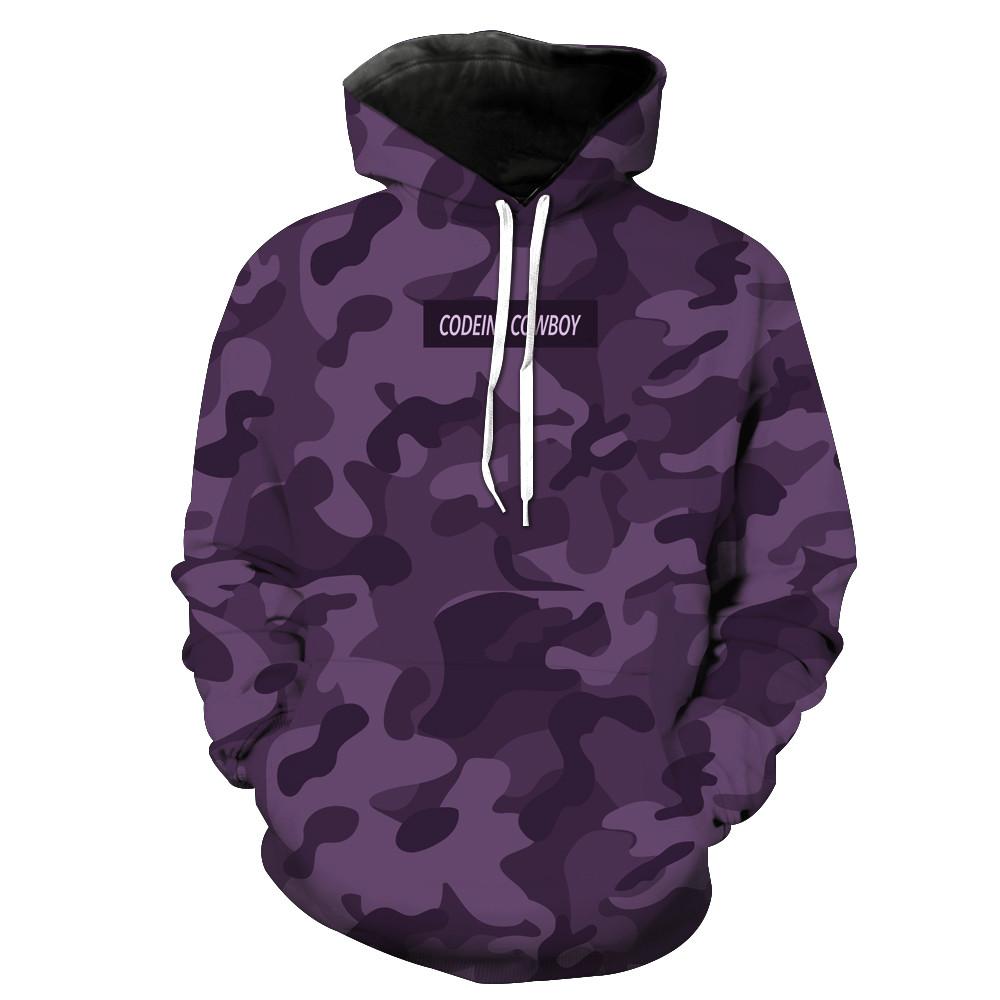 Codeine Cowboy Camouflage Hoodie