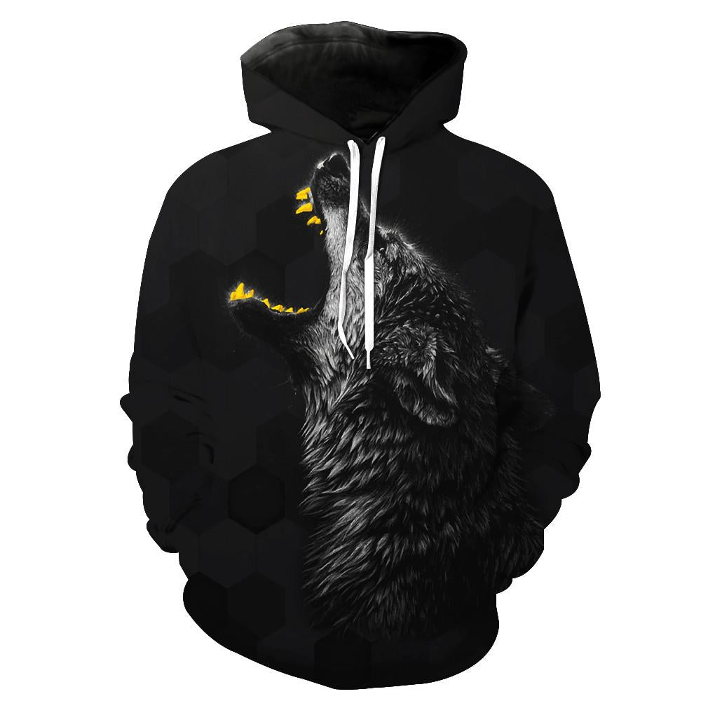 Roaring Wolf Hoodie