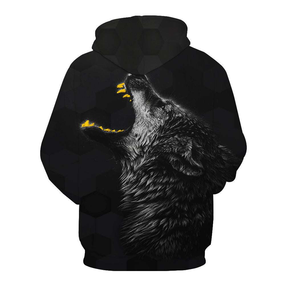 Roaring Wolf Hoodie